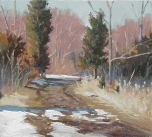 Oil Painting by Hillary Osborn.