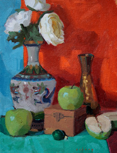 Oil Painting by Hillary Osborn.