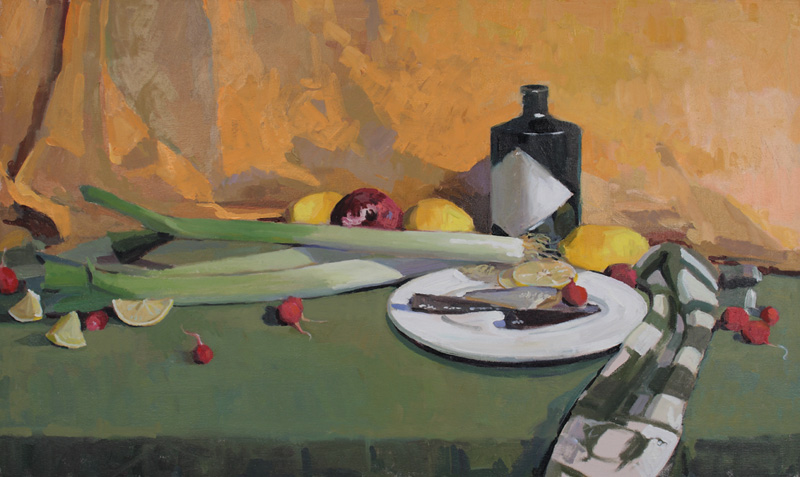 Oil Painting by Hillary Osborn.