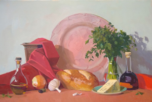 Oil Painting by Hillary Osborn.